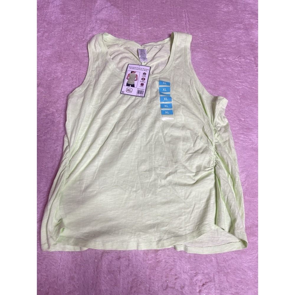 RBX Performance Womens Activewear, Neon Green Size XL Polyester/Spandex I0199